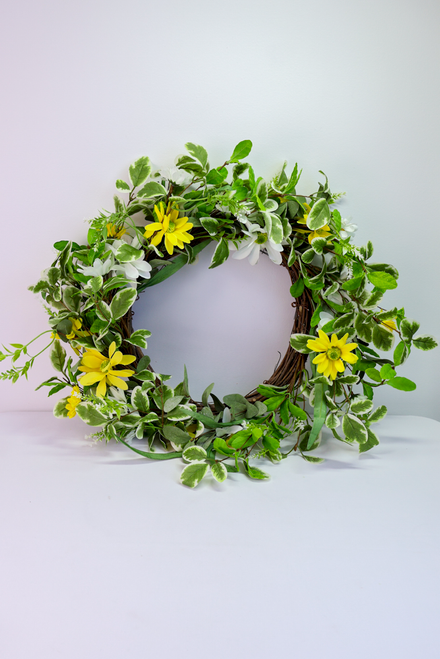 Wreath - Fresh Picked Daisy