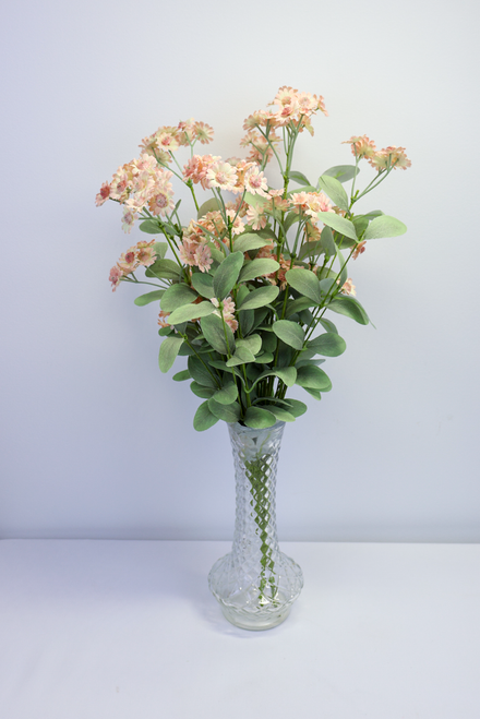 Set of 2 - Pink Layette Daisy Bush