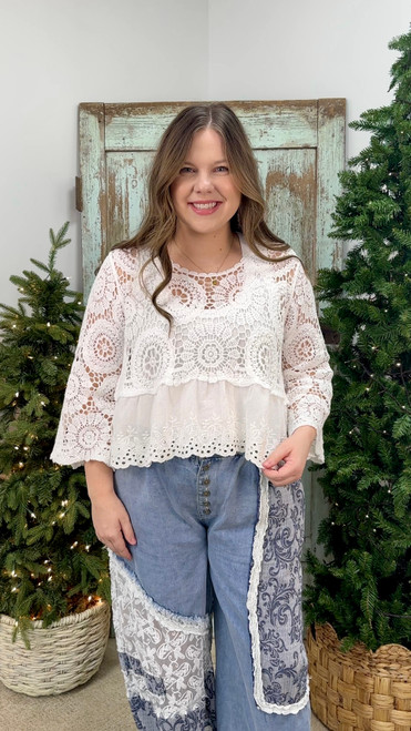 Porchlight Lace Top