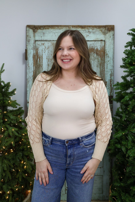 Easy Evenings Shawl - Cream