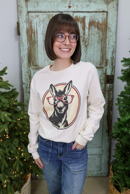 One Spec-tac-mule-ar  Long Sleeve Top