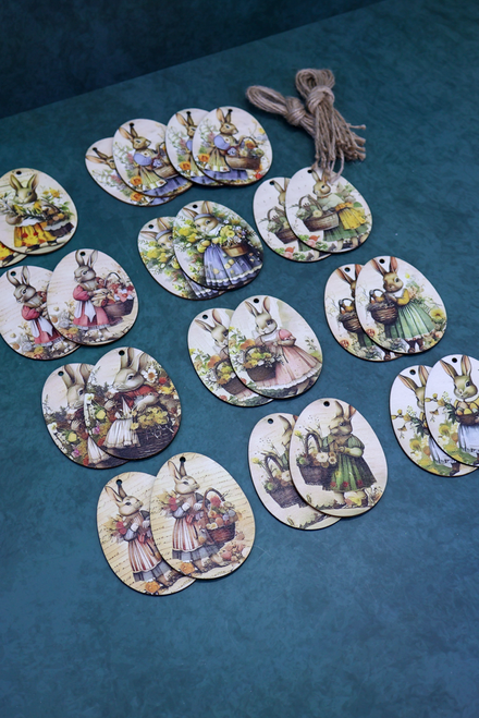 Spring Into Easter Ornaments - Set of 24