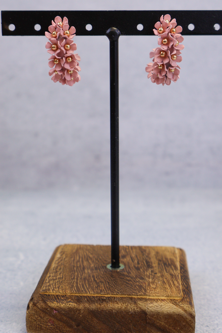 Pink On Repeat Earrings