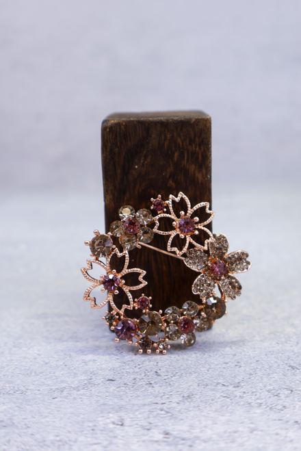 Blush And Bloom Brooch