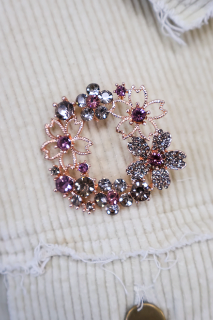 Blush And Bloom Brooch