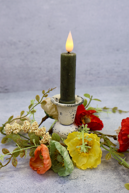 Multicolor Poppy Ring - Set of 2