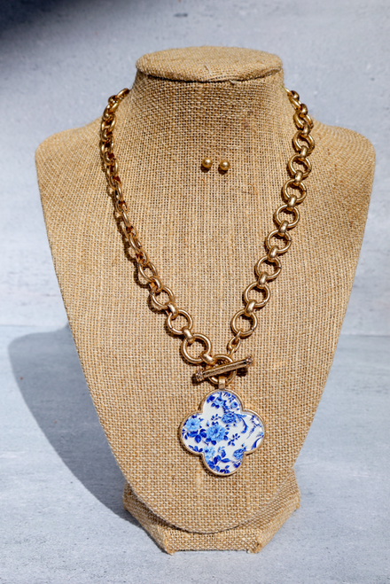 Heirloom Blue Necklace