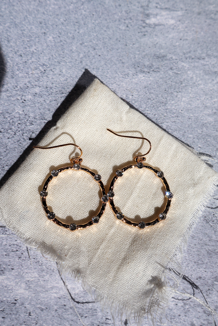 Styled In Seconds Earrings - Gold