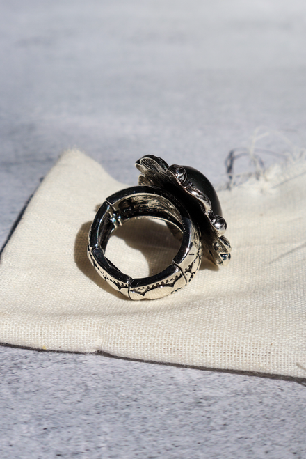 Lone Star Lady Ring - Black