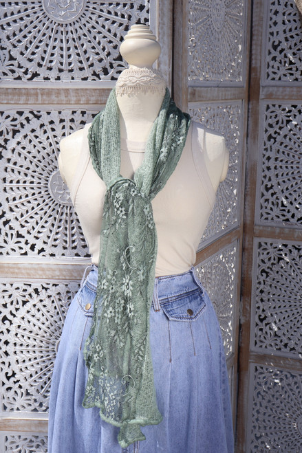 One More Thing Scarf - Green