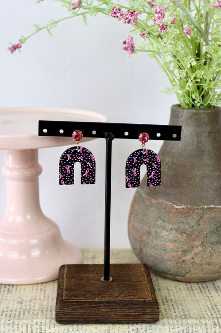 Have Hope Earrings - Black Have Hope Earrings - Black