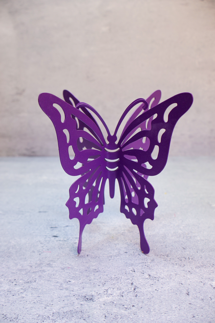 Purple - Fluttering Butterfly
