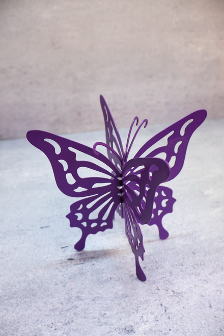 Purple - Fluttering Butterfly