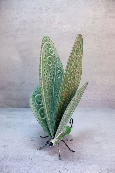 Sage Garden Metal Butterfly