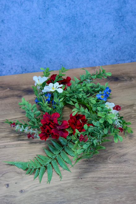 3.5" Candle Ring - Americana Beauty