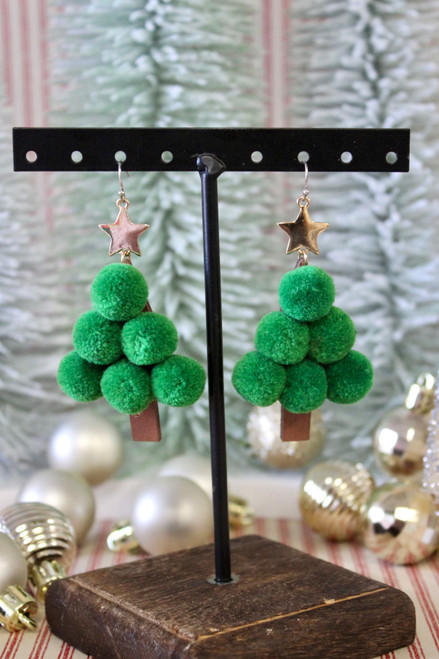 All Is Bright Earrings - Green