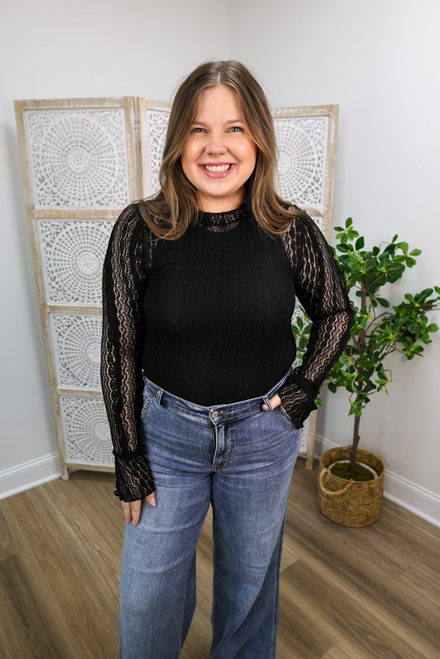 Poise and Presence Top - Black