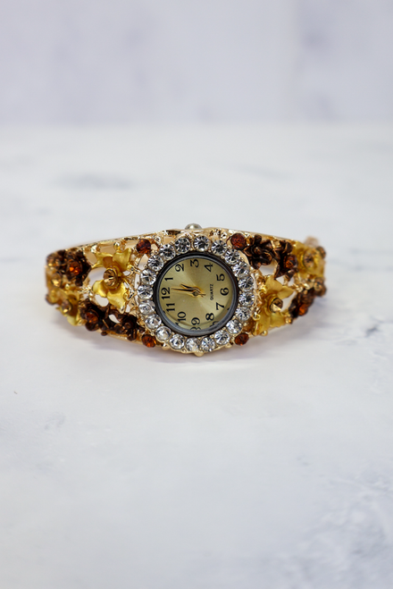 Always On Time Watch - Brown