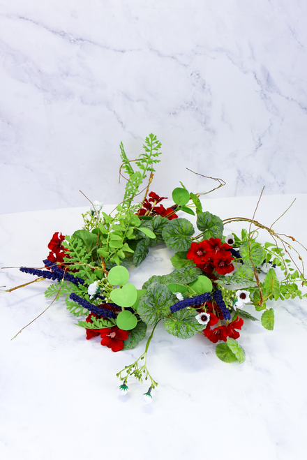 Candle Ring - Independence Floral