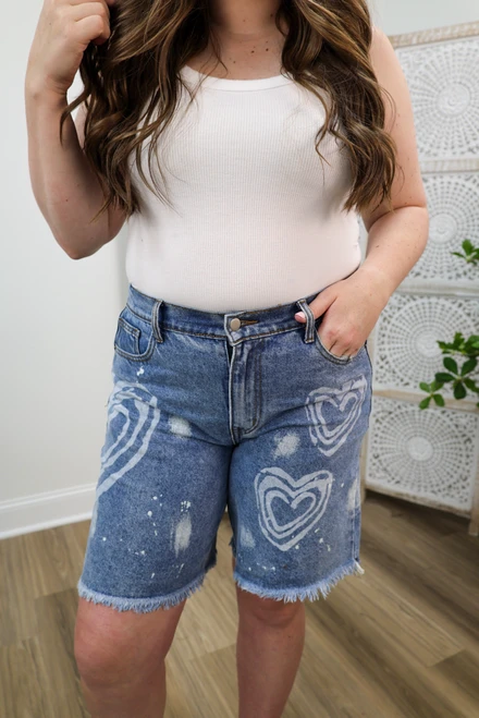 Heartbreaker Denim Shorts