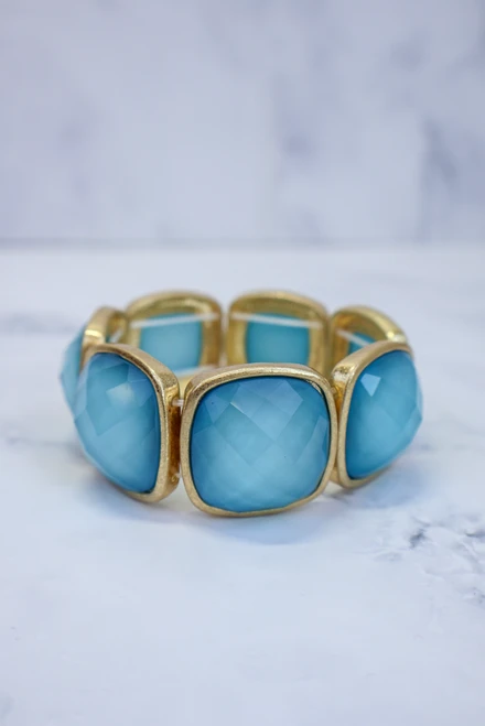 Take A Moment Bracelet - Blue