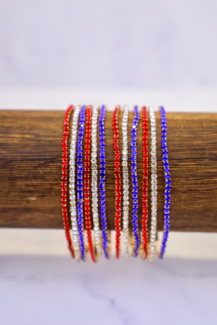Patriotic Pop Bracelet Set