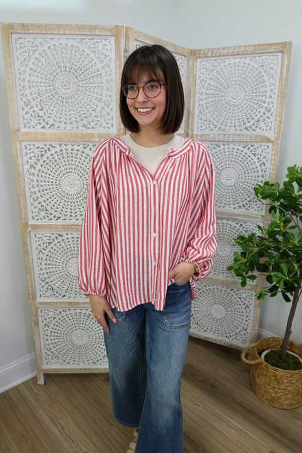 By The Bay Top - Red