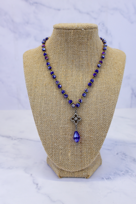 Endless Nights Necklace - Blue