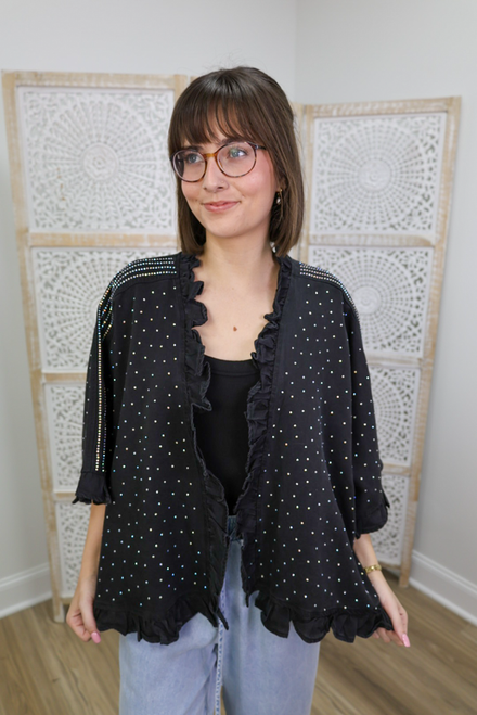 See What I Mean Kimono - Black