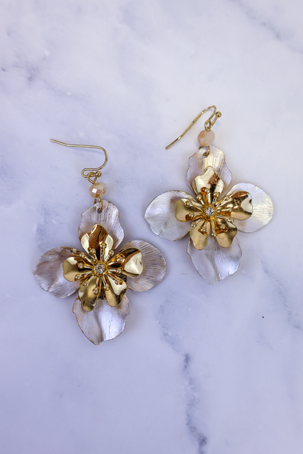 Petal To The Metal Earrings
