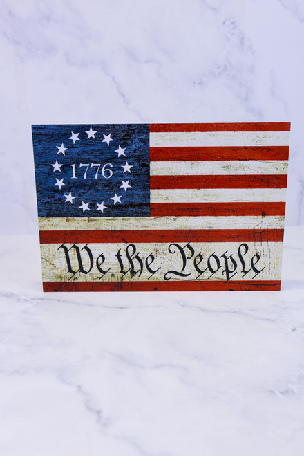 We The People Shelf Sitter Block
