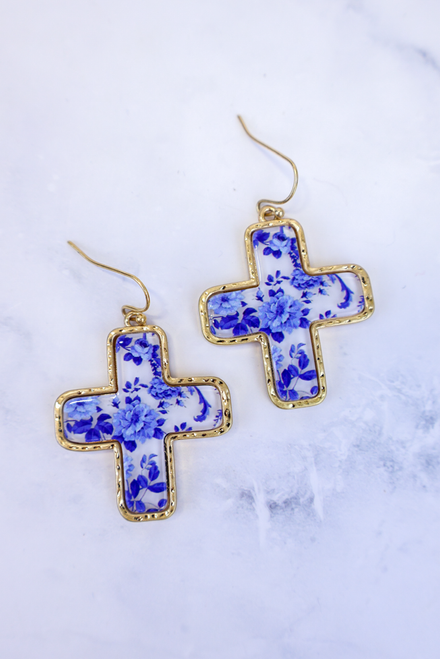 Blue Skies And Blessings Earrings
