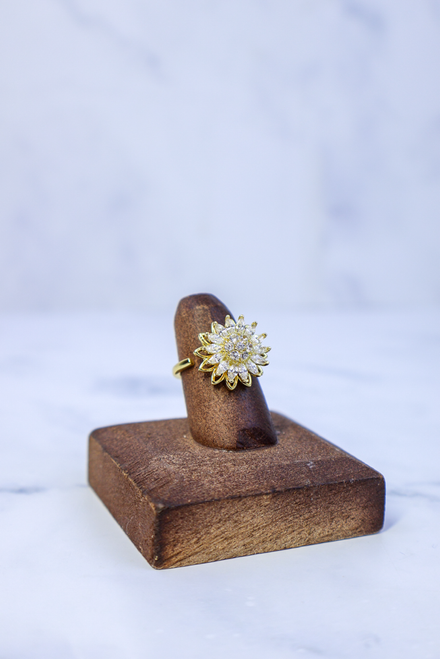 The Best Is Yet To Bloom Spinner Ring