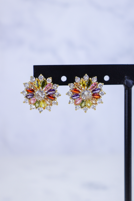 Crystal Confetti Earrings