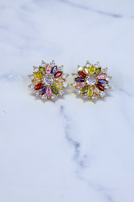 Crystal Confetti Earrings