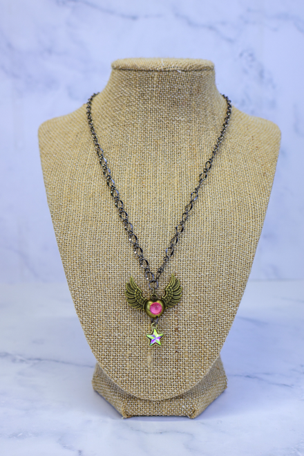 Love Gives You Wings Necklace
