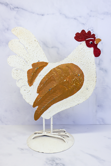 Chicken - Distressed Metal