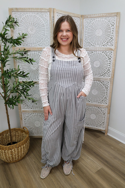 Sunwashed Stroll Overalls