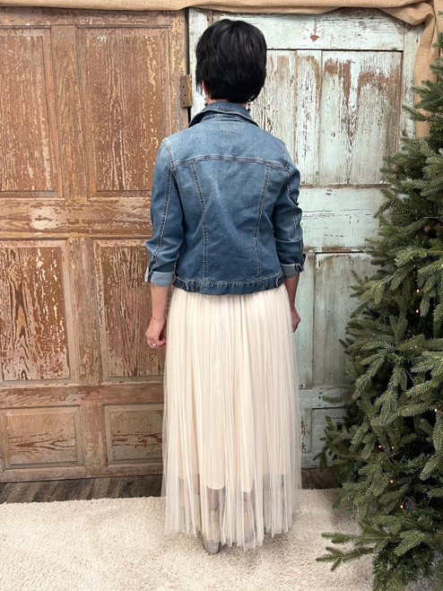 Go With The Flow Skirt - CREAM