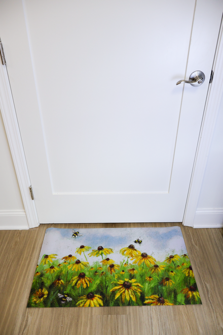 Black Eyed Susan - Indoor/Outdoor Decorative Rug