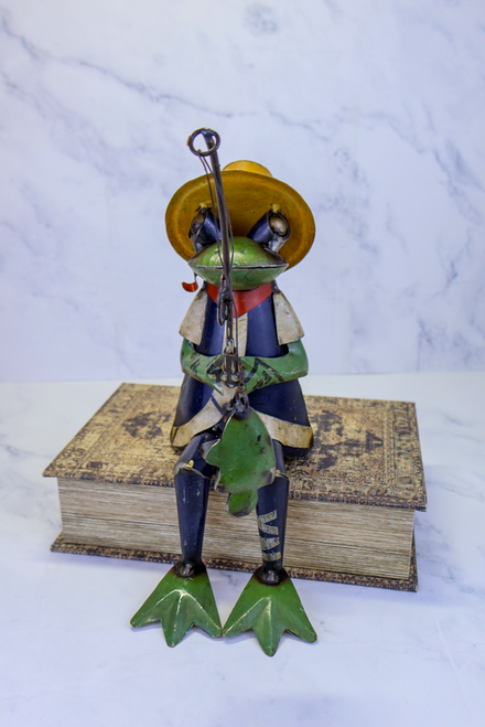 Louie Frog With Fishing Pole