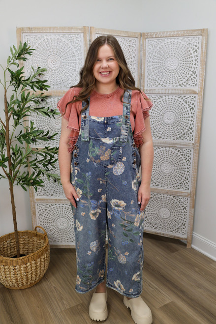 Love Me Not Overalls - Denim