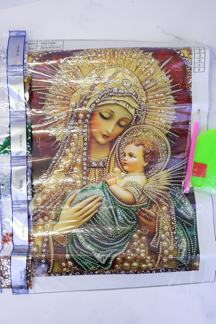 Mother Of Mary Diamond Art