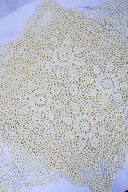 Cream Crochet Set - Set of 2