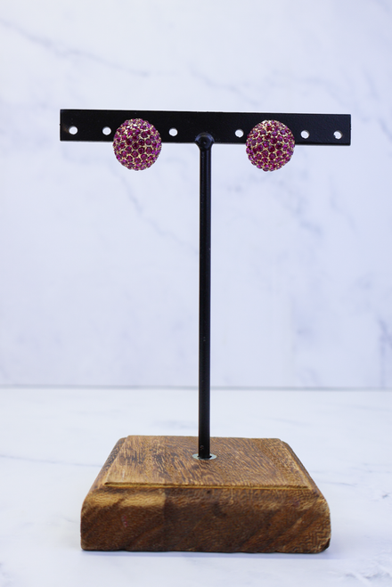All The Small Things Earrings - Plum