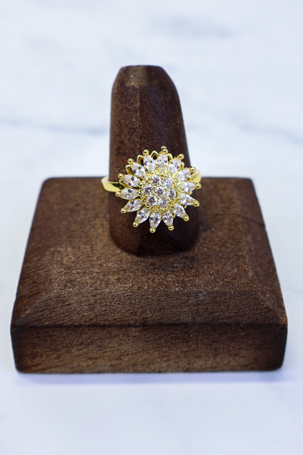 Crystal Cove Spinner Ring