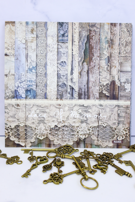 Lace Of Memory Paper And Key Charms Bundle