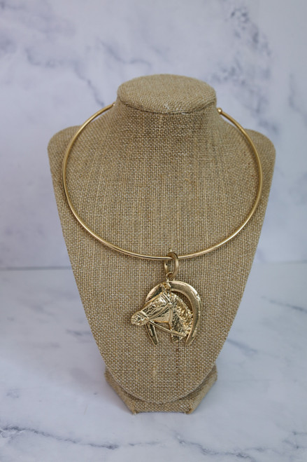 Golden Opportunity Choker Necklace