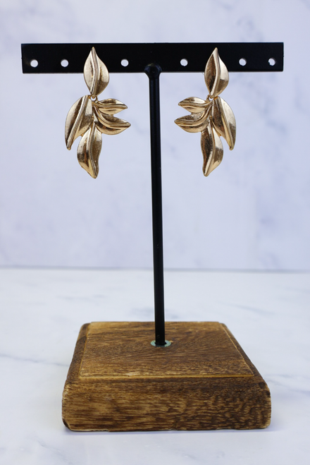 Growing On Me Earrings - Gold