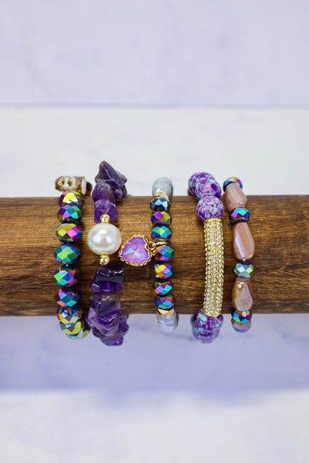 Stone By Stone Bracelet Set